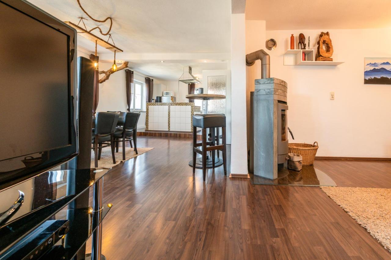 Ferienwohnung Fischach Eksteriør billede